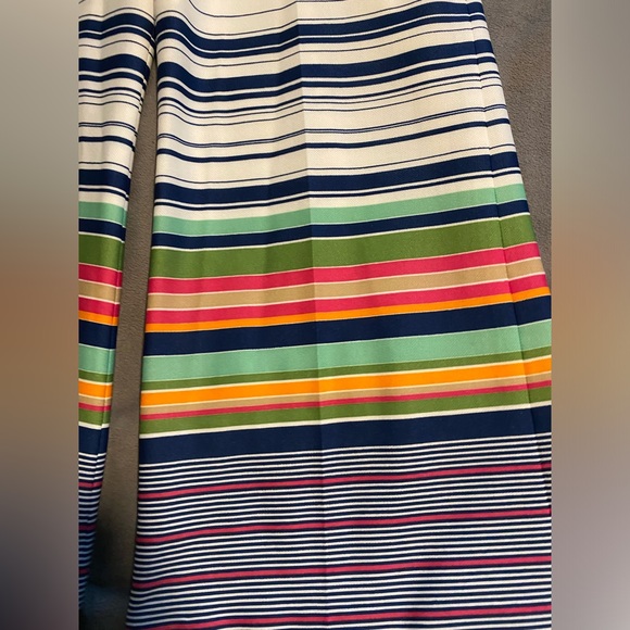 Vintage 70s Striped Jumpsuit with Multicolor Pattern - Picture 3 of 8